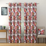 Blossom Charm - 330GSM 90% Blackout Cream and Multicolour Flower Print Polyester-Knitted






Curtain