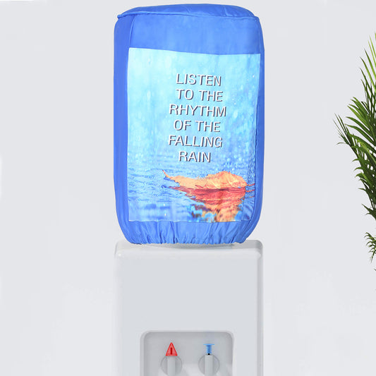 Listen to the rhythm of the falling rain Bottle Dispenser Cover