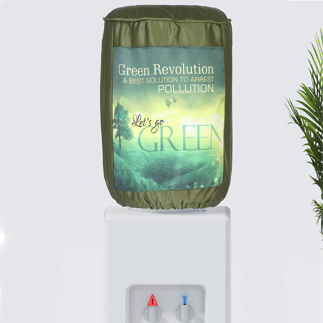 Green Revolution A Best Solution to arrest pollution - Let's go GREEN  Bottle Dispenser Cover