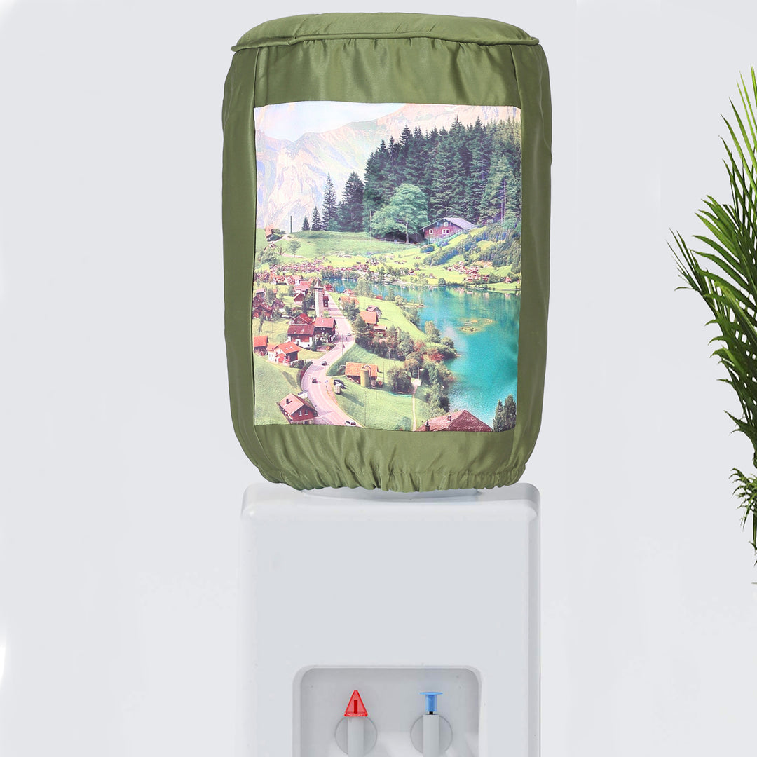 Mountain Forest Scenery Bottle Dispenser Cover