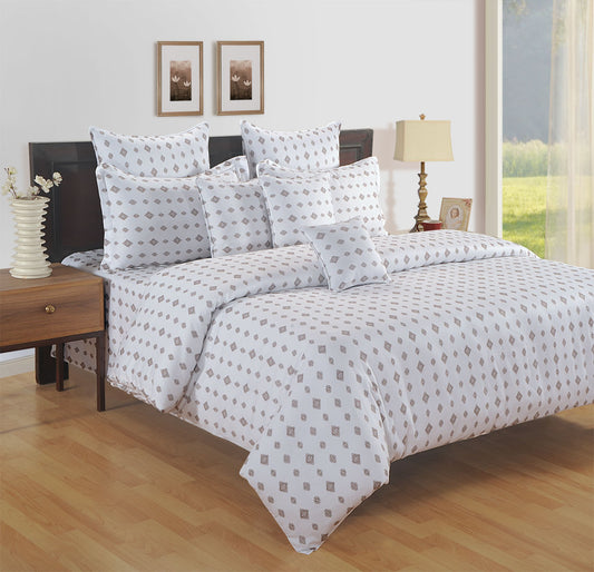 :
"black and white bedding, cotton satin sheets, ethnic motif comforter, geometric bedspread, luxury bedding set, monochrome bedroom, elegant bed linen, 250 thread count cotton, high-quality satin bedding, contemporary bedroom design, sophisticated duvet cover, chic patterned bedding, modern decor bed set, black and white bedroom aesthetic."