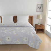 200TC Cotton Bedding Set, Grey Floral Bed Sheets, Muted Floral Bedding, Large Pattern Duvet Cover, Luxury Cotton Bed Linen, Elegant Floral Bedspread, Hypoallergenic Cotton Comforter, Soft Touch Bedding Set, Modern Floral Bedroom Decor, 100% Cotton Sheets, Tranquil Floral Design, Breathable Cotton Bedding, Durable Cotton Bed Set, Bedroom Style Update, Contemporary Bedding, Soft Grey Bedding, Premium Bed Linen, Artistic Bedroom Accent, Nature-Inspired Bed Set, Comfort Sleep Bedding