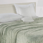 Pista Green Fur 240GSM Rabito Blanket