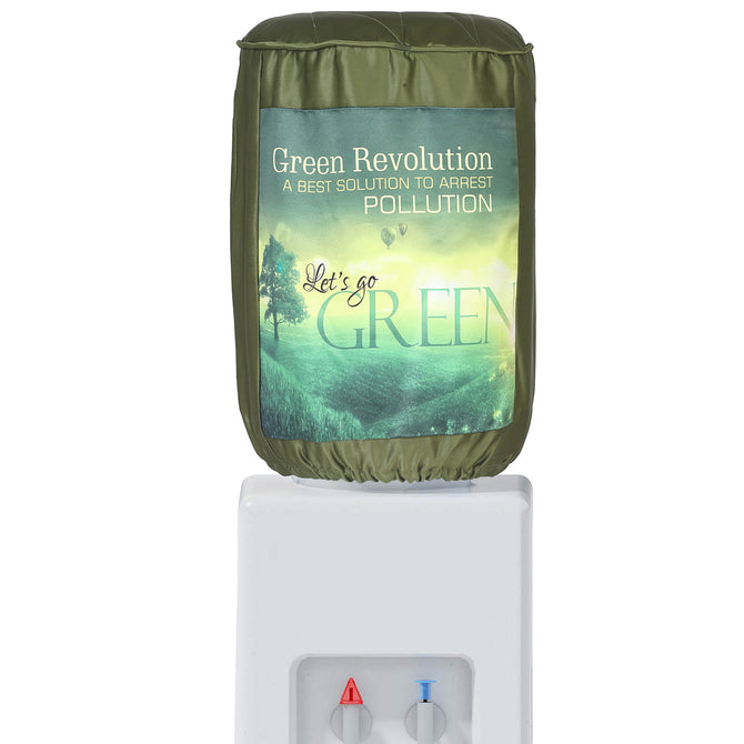 Green Revolution A Best Solution to arrest pollution - Let's go GREEN  Bottle Dispenser Cover