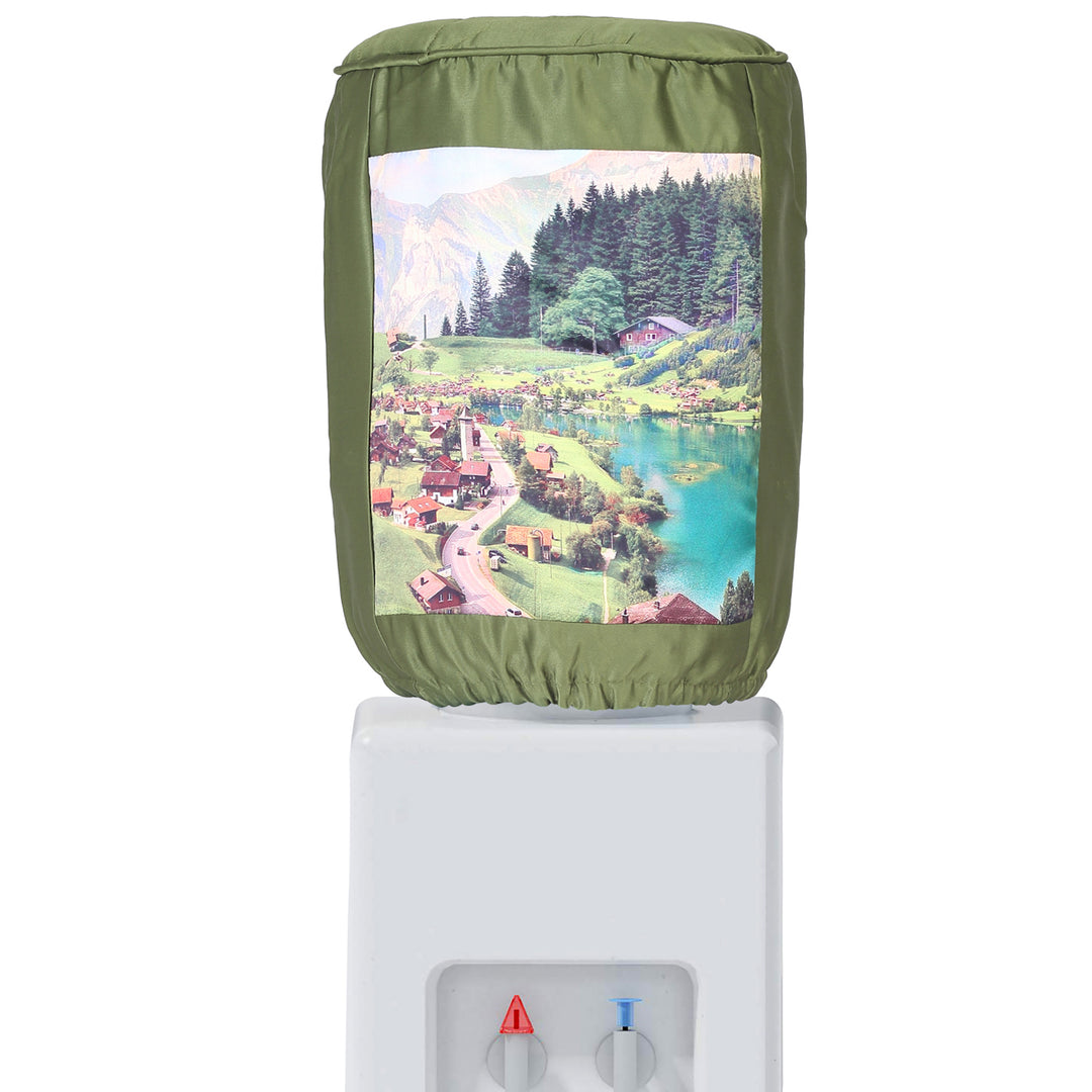 Mountain Forest Scenery Bottle Dispenser Cover