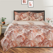 Autumnal Elegance 144TC Roto Cotton Bedsheet Set