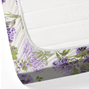 Whispering Lilacs 160TC Purple Garden Bedsheet Set