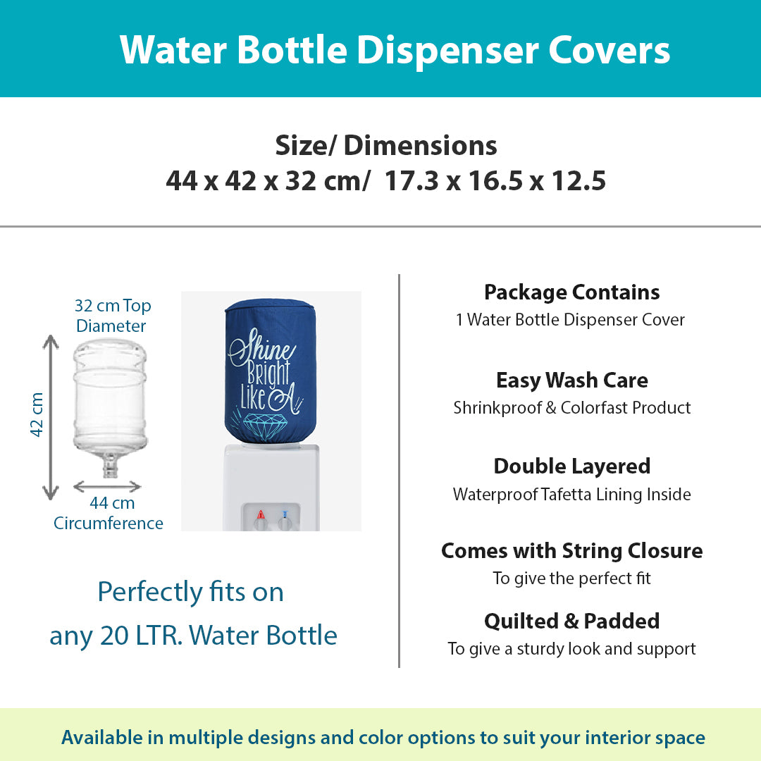 Shine bright like a diamond Bottle Dispenser Cover