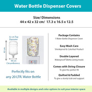 Abstract, leaf pattern Bottle Dispenser Cover