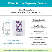 Traditional , geometric Bottle Dispenser Cover