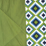 Symmetry in Spring - 200TC Vibrant Green Cotton AC Comforter