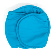 Bright Aqua Blue Solid Round Bread Basket