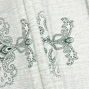 Classic Paisley - Grey Green Cotton Elegance Bedsheet Set