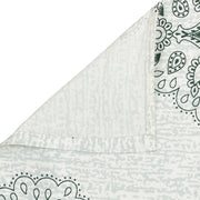 Classic Paisley - Grey Green Cotton Elegance Bedsheet Set