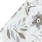 Monochrome Botanicals - Sophisticated 200TC Blended Cotton Bedsheet Set