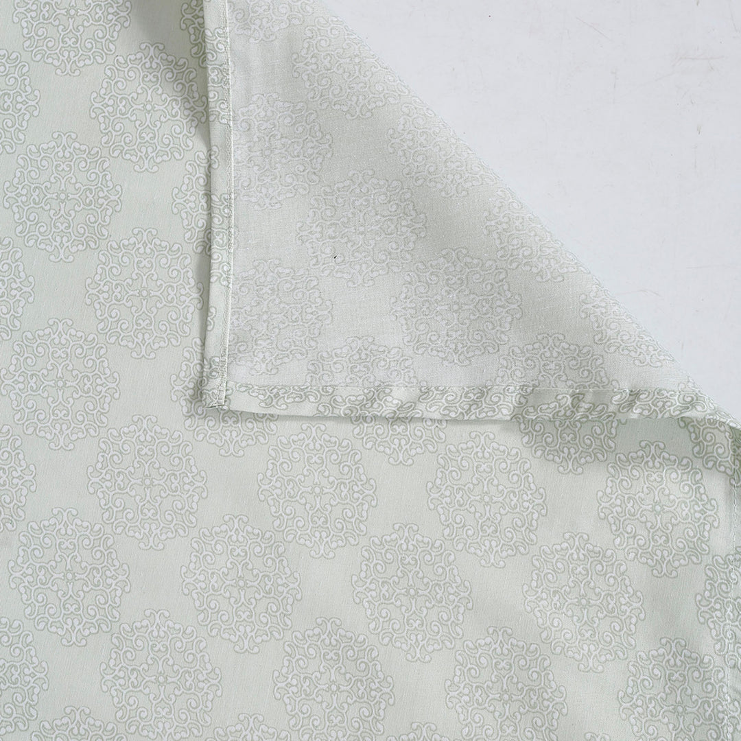 Serene Blossom 144TC Roto Cotton Bedsheet Set